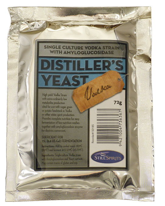 Turbo Yeast - Vodka Distiller